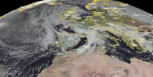Storm Monica hits France with very heavy rains