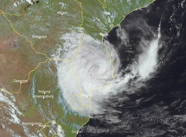 satellite image of tropical storm filipo at 1145 utc on march 12 2024