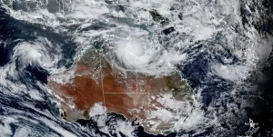 Severe Tropical Cyclone “Megan” reaches Category 3, landfall expected on March 18, Australia
