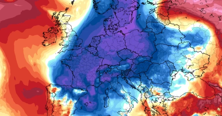 High-risk for catastrophic morning frost across most of central Europe