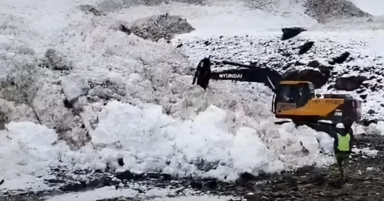 Large avalanche strikes Sonmarg, Jammu and Kashmir