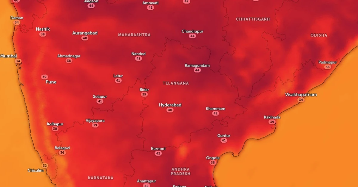 central india temperatures icon 0800 utc april 18 2024
