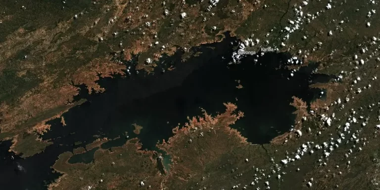 lake kariba satellite image april 4 2024