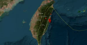 Shallow M5.8 earthquake hits Hualien, Taiwan