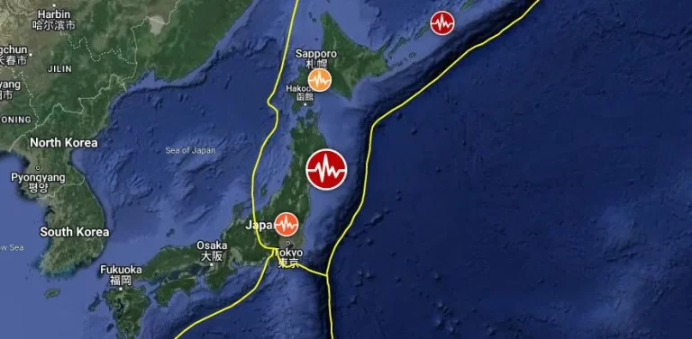 m6.1 earthquake japan april 4 2024 location map