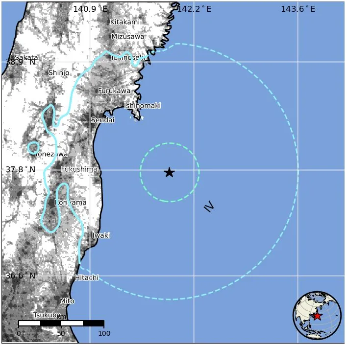 m6.1 earthquake japan april 4 2024 usgs epe