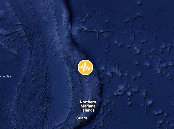 maug islands earthquake april 5 2024 m6.8 location map