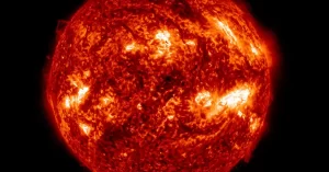 Rare quadruple solar flare event on April 23, 2024