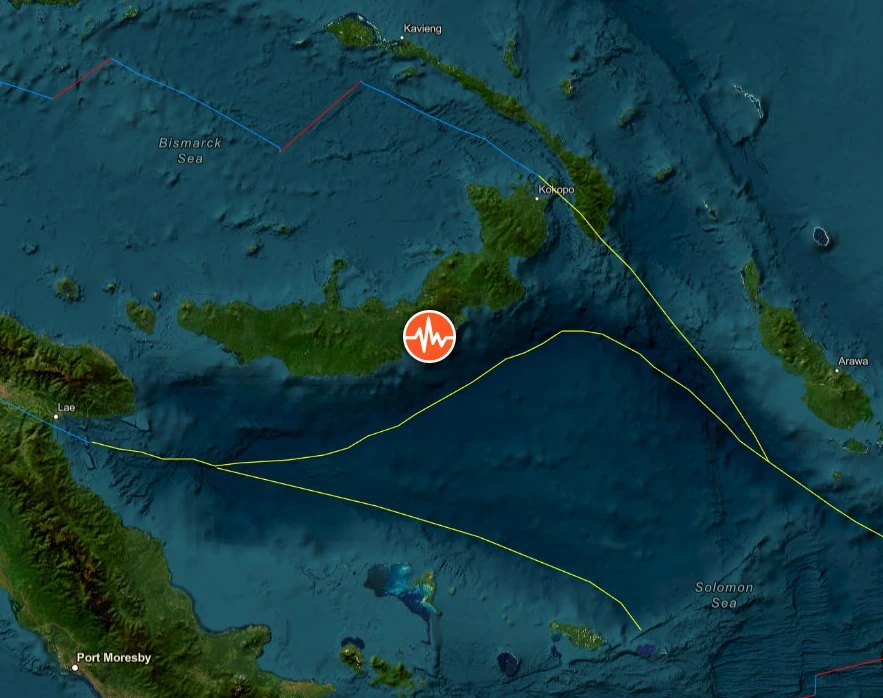 new britain papua new guinea m6.5 earthquake april 14 2024 bg