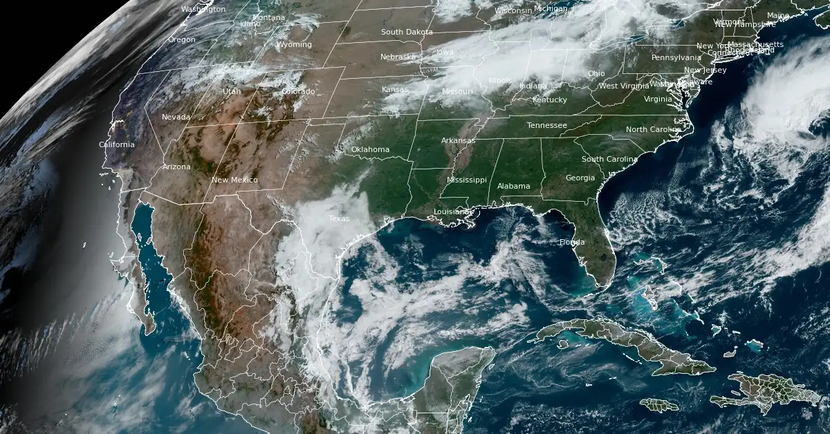 noaa goes east satellite image acquired at 1410 utc on april 23 2024