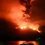 ruang volcano eruption april 16 2024 f