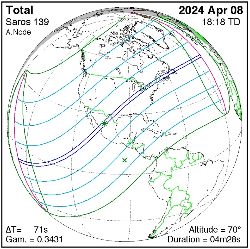 total solar eclipse of april 8 2024 fred espenak