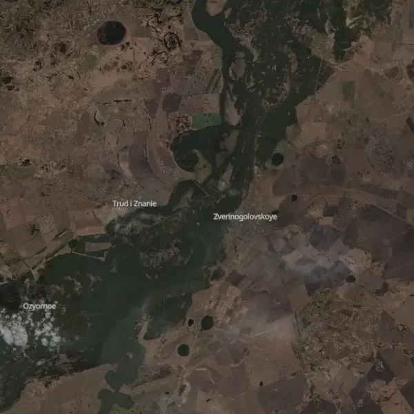 zverinogolovskoye district russia satellite image on april 22 2024