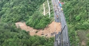 Extreme rainfall triggers deadly highway collapse in Guangdong, China, killing 48