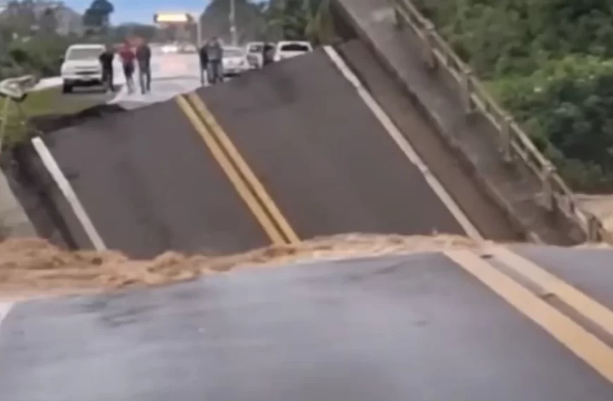 bridge collapse in rio grande do sul brazil april - may 2024