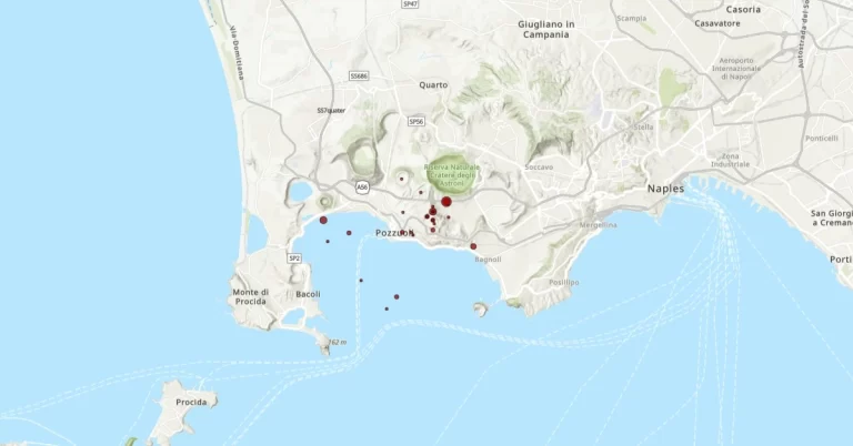 campi flegrei ingv 7 days to may 18 2024 earthquakes