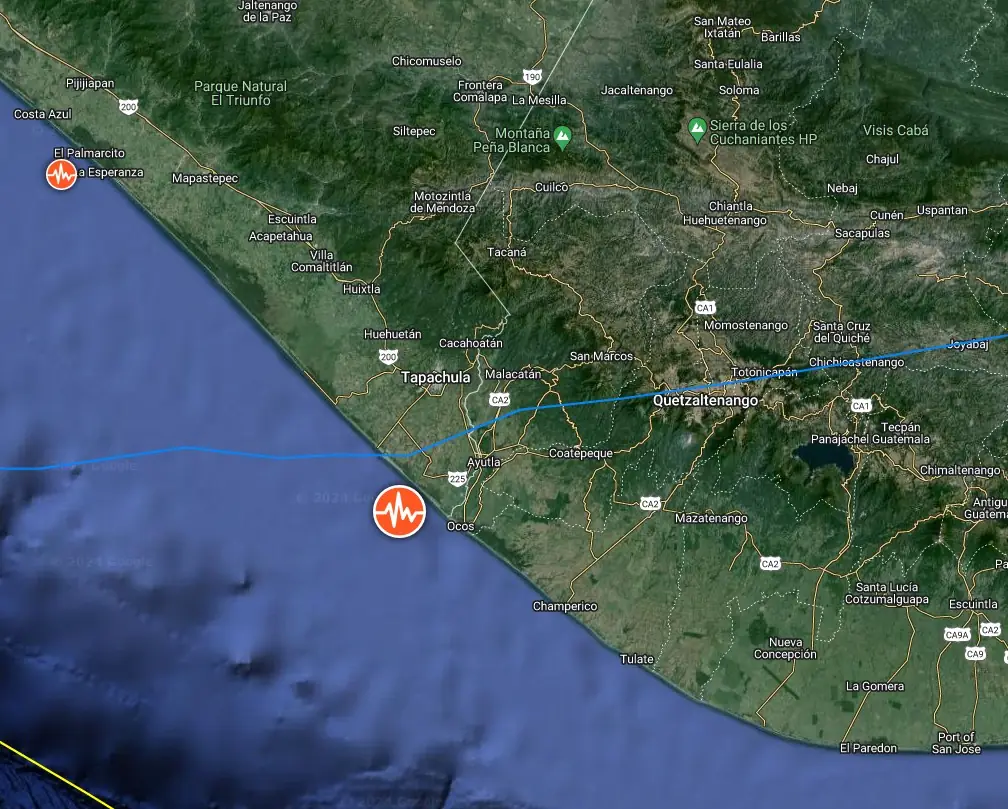 chiapas mexico m6.4 earthquake may 12 2024 location