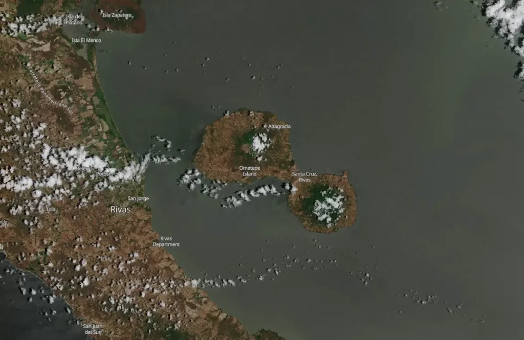 concepcion volcano april 2 2024 sentinel-2