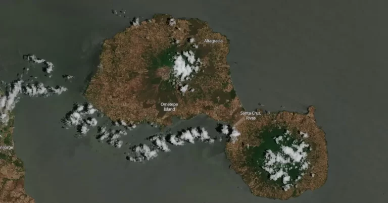 concepcion volcano satellite image april 2 2024 sentinel-2
