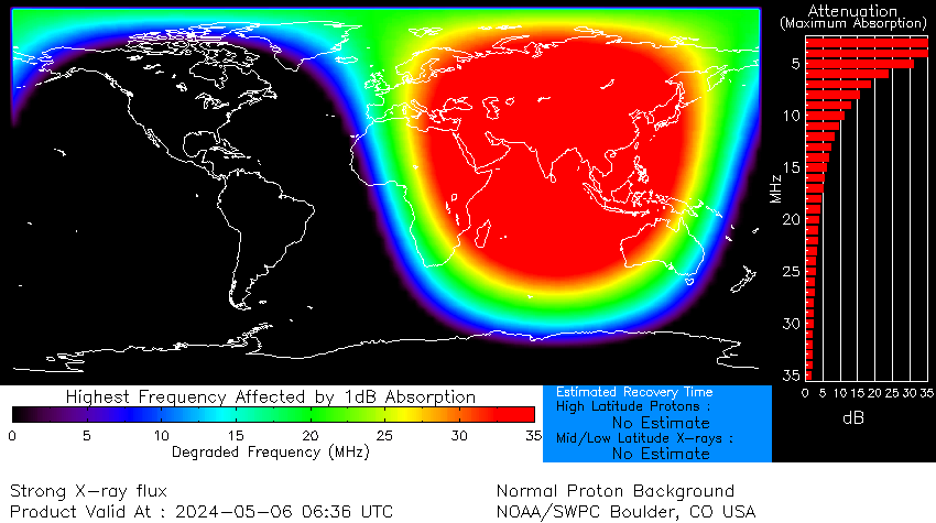 drap x4.5 solar flare may 6 2024