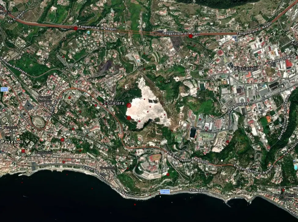 m4.4 earthquake solfatara campi flegrei italy may 21 2024