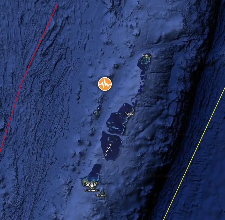 tonga m6.6 earthquake may 26 2024 location map bg