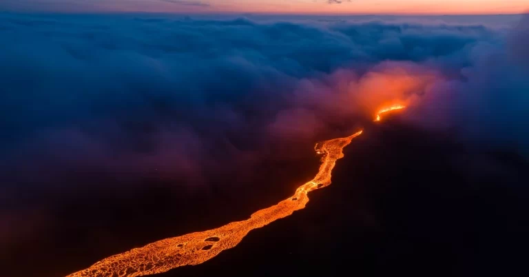volcanic eruption in iceland july 2023 by anthony quintano