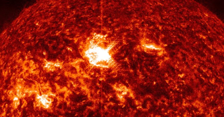 x1.6 solar flare may 3 2024 sdo aia 304