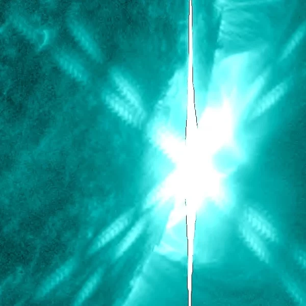 X3.4+ solar flare erupts from Region 3664, solar radiation storm continues