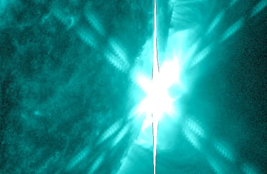 X3.4+ solar flare erupts from Region 3664, solar radiation storm continues
