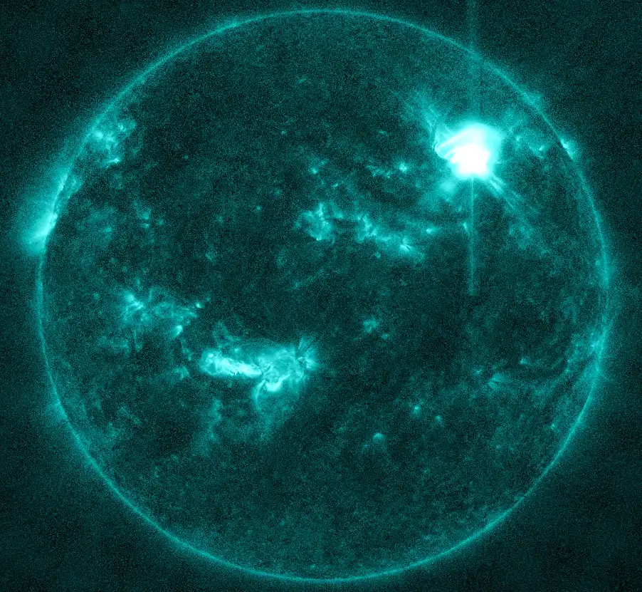 x4.5 solar flare may 6 2024 0634 utc aia 131