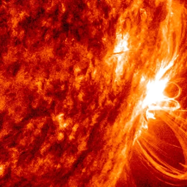 Major X8.7 flare erupts from Region 3664 — the strongest solar flare of Solar Cycle 25