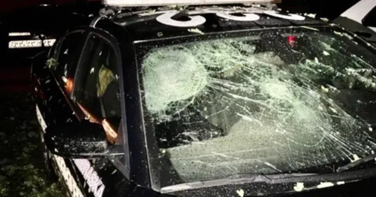 Severe thunderstorms with large hail hit central Nebraska, causing extensive damage june 2024