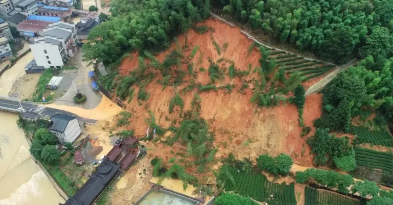 fujian landslide during extreme rainfall june 2024