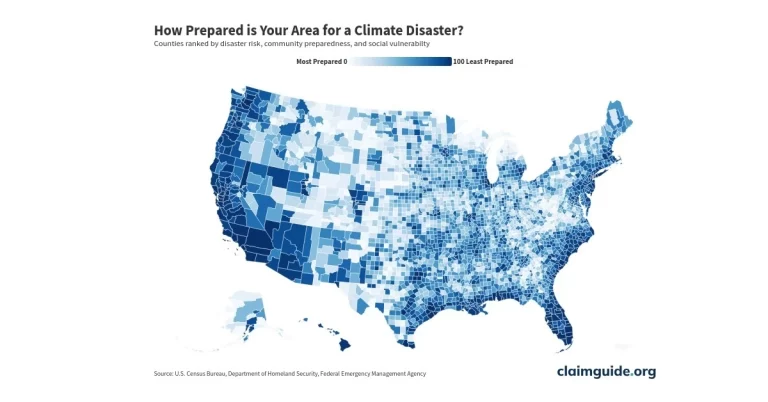 how prepared is your area for climate disaster 2024