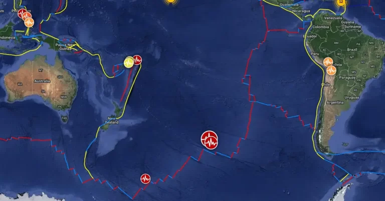 m6.2 earthquake pacifi-antarctic ridge june 9 2024