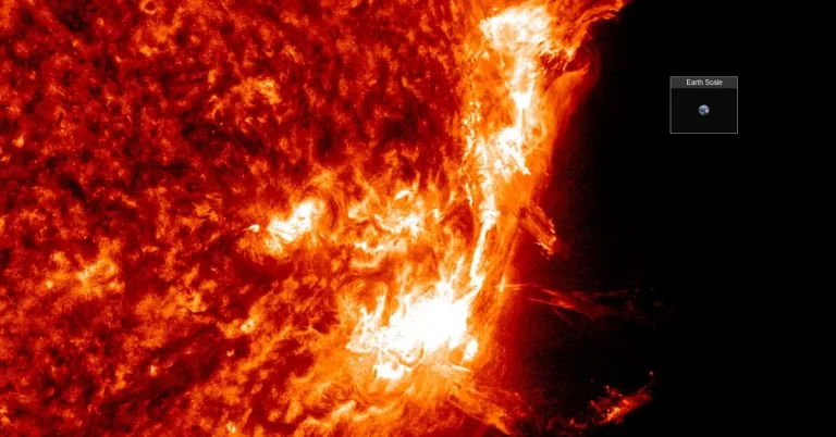 m9.7 solar flare cme june 8 2024 earth scale f