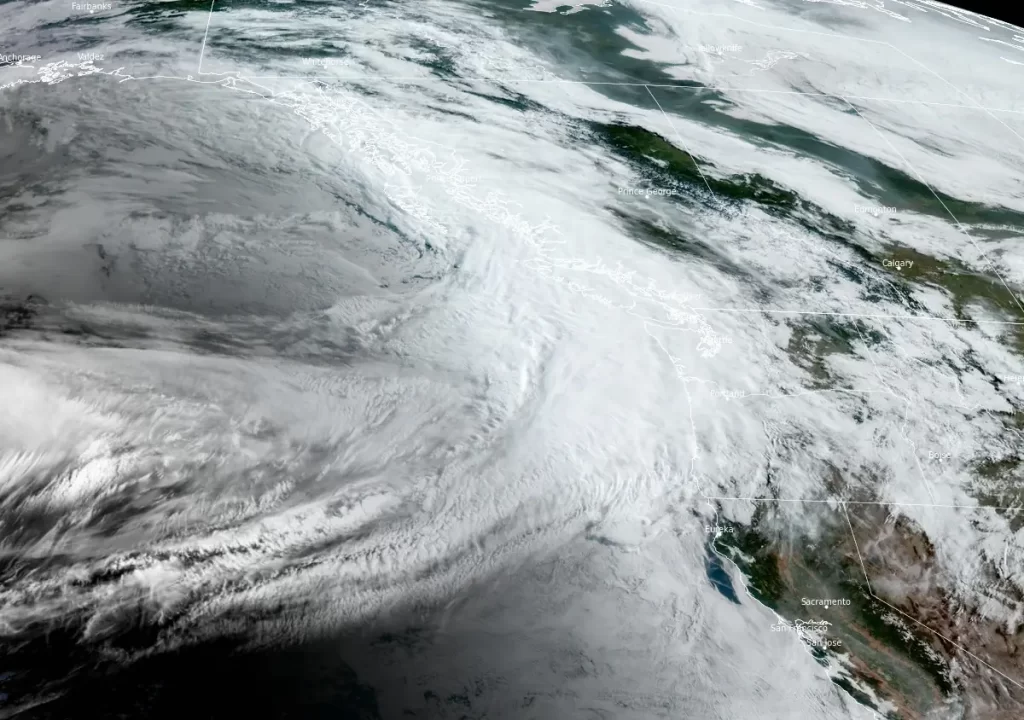 noaa goes west satellite image acquired 1430 utc on june 2 2024 bg