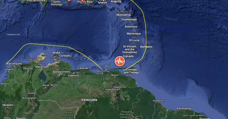 venezuela m6.0 earthquake june 23 2024 location map f