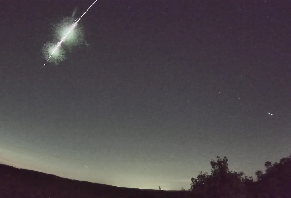 Bright fireball over Massachusetts, U.S. july 20 2024