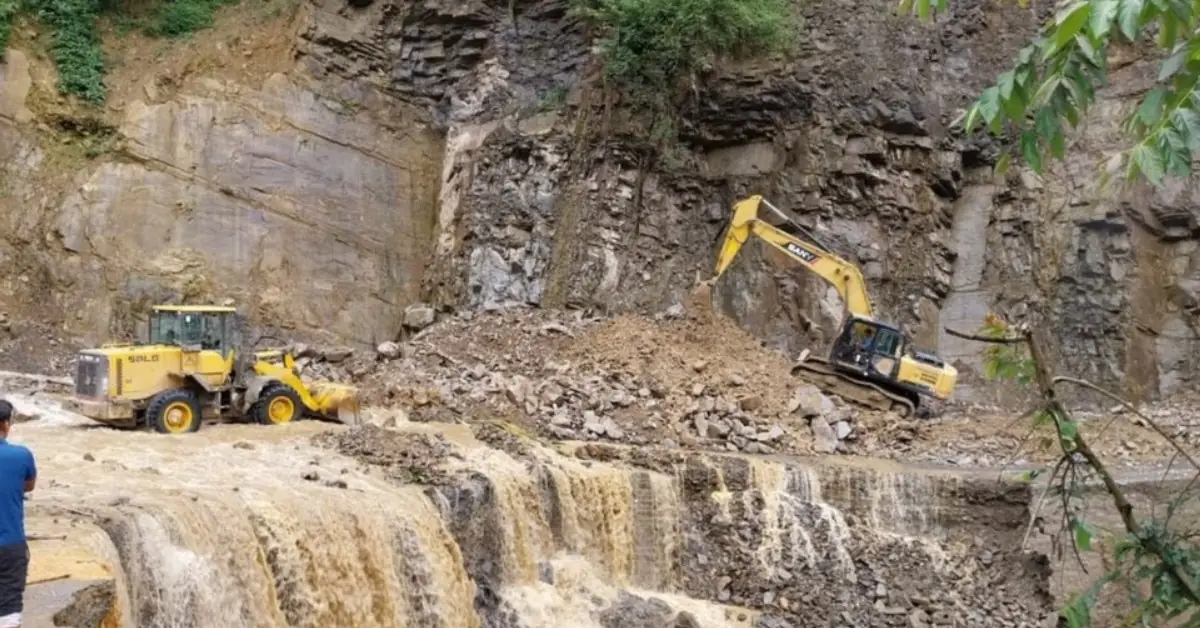 Heavy rainfall causes 5 deaths and widespread damage in Nagaland, India july 2024