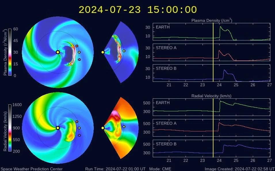cme forecast july 23-24 2024