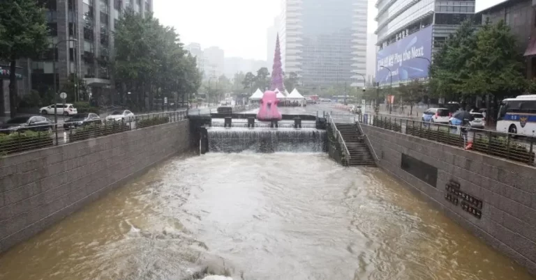 flood seoul south korea july 2024
