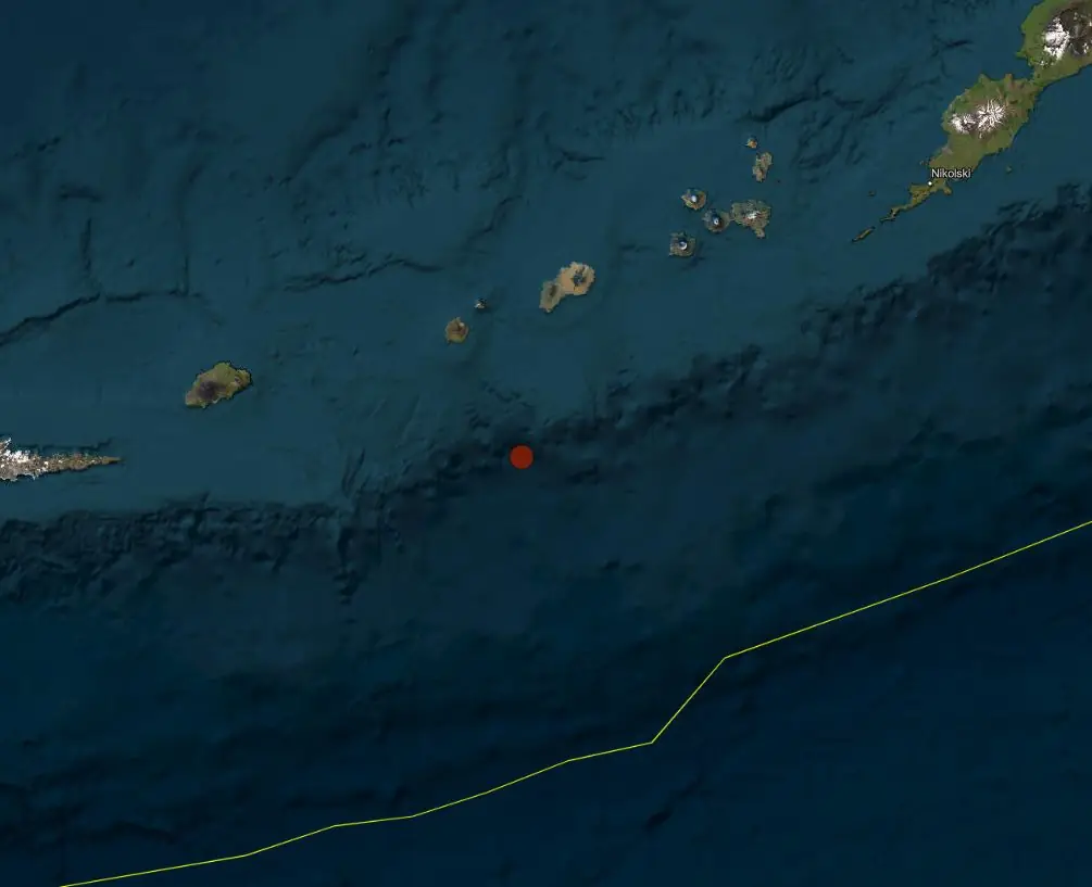fox islands alaska m6.0 earthquake july 19 2024 bg