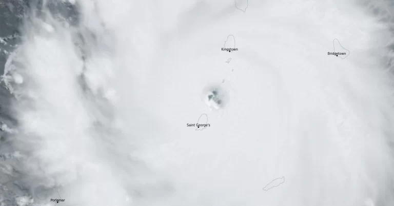 hurricane beryl 1510 utc july 1 2024 carriacou island landfall