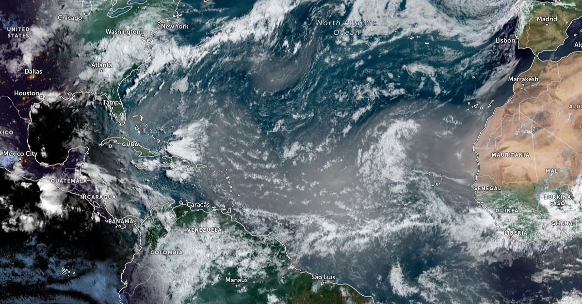 saharan air layer atlantic ocean 1200 utc july 20 2024