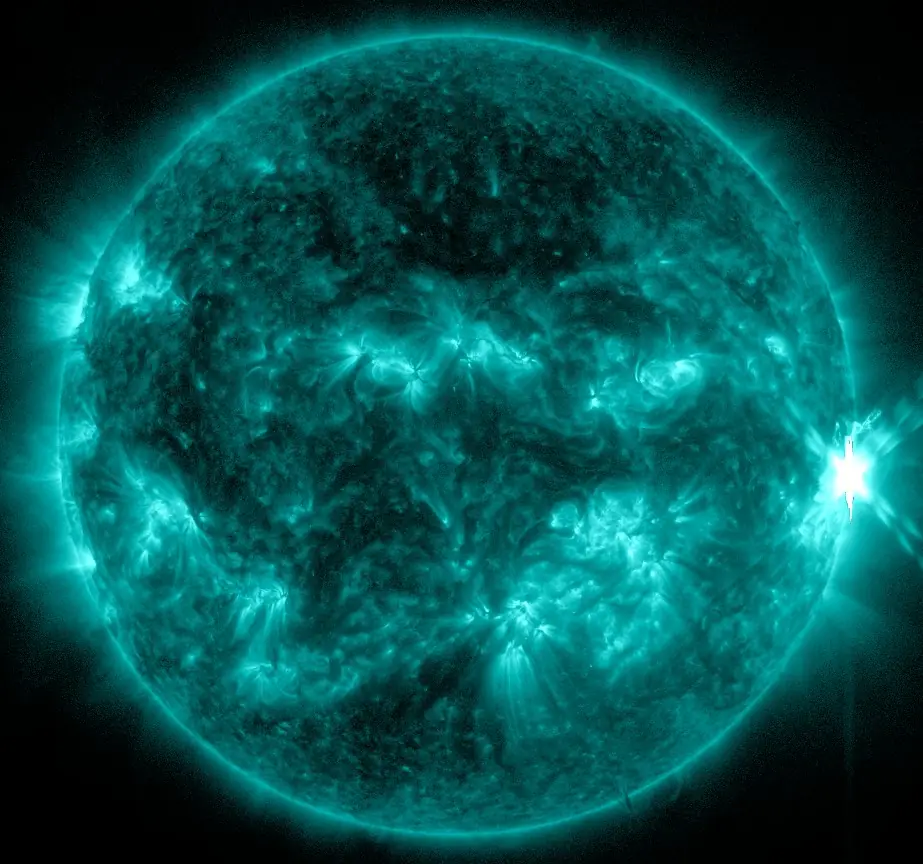 x1.9 solar flare july 16 2024 sdo aia 131