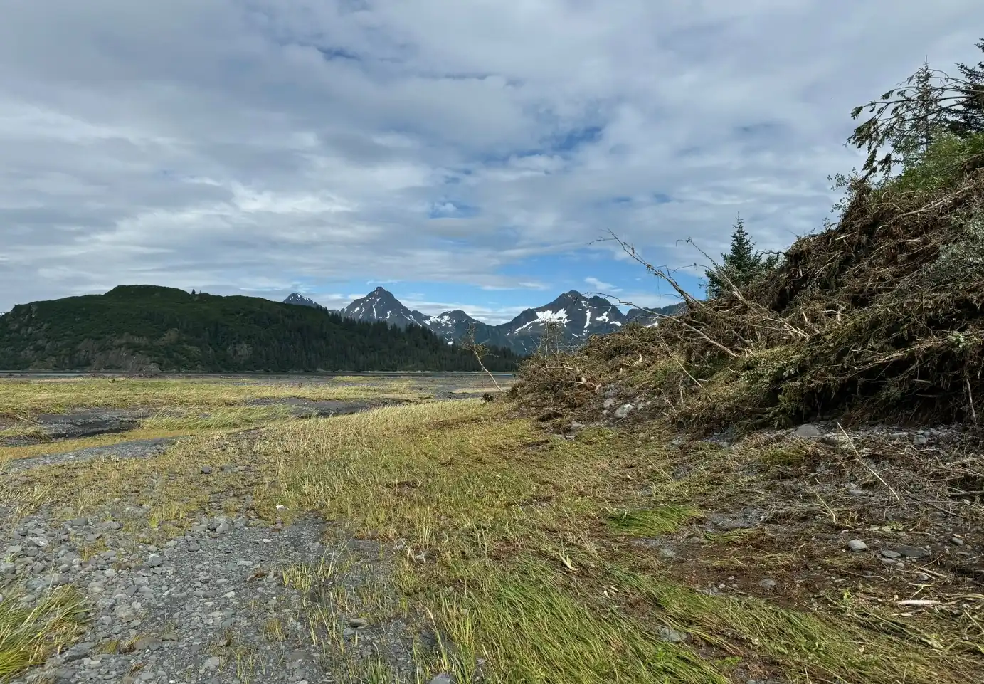 August 2024 Pedersen Lagoon Landslide photo 5