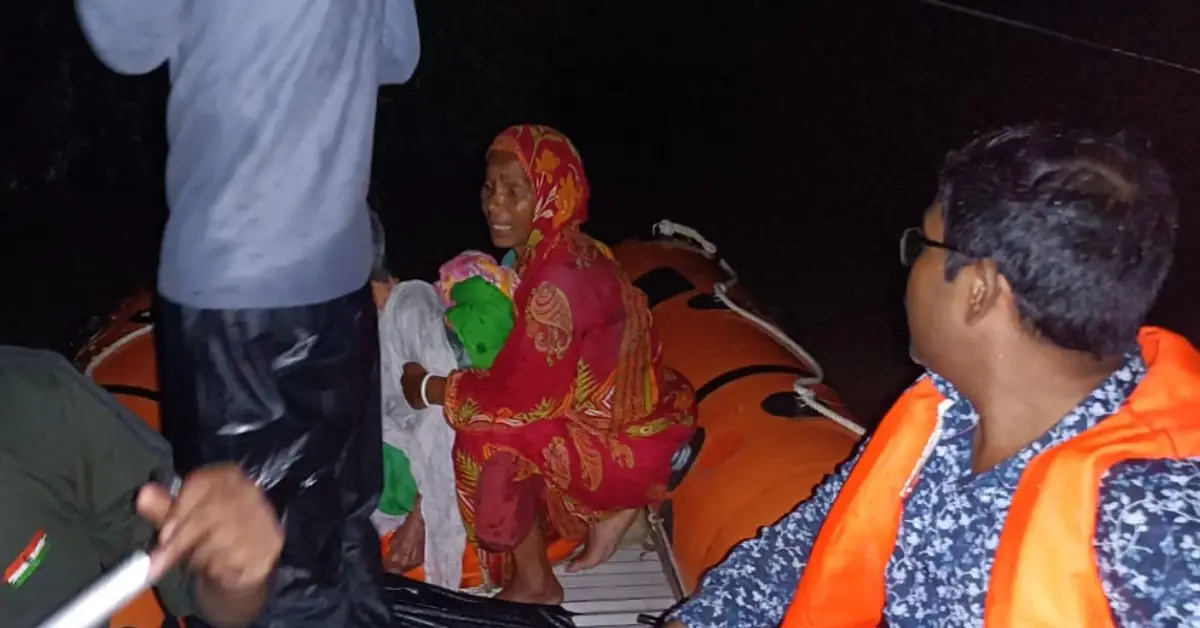 Floods cause 10 casualties and displace over 34 000 in India's northeastern state of Tripura august 2024