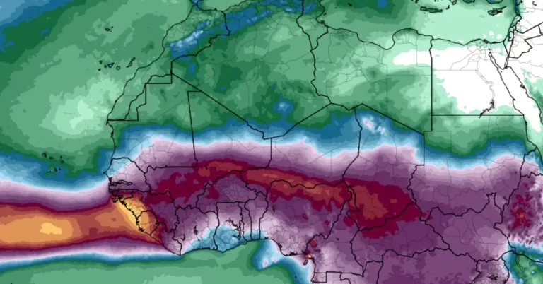Rare rain event over the Sahara, the northward shift of ITCZ could bring years' worth of rainfall in 2 weeks